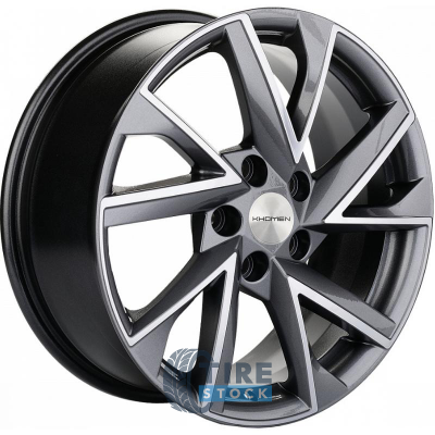 Khomen KNW 1714 7x17 PCD 5x114.3 ET 47 DIA 66.1 Gray-FP